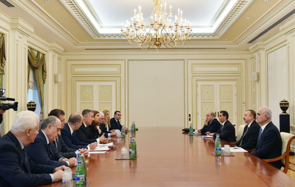 President Ilham Aliyev received a delegation led by the Montenegrin Prime Minister VIDEO
