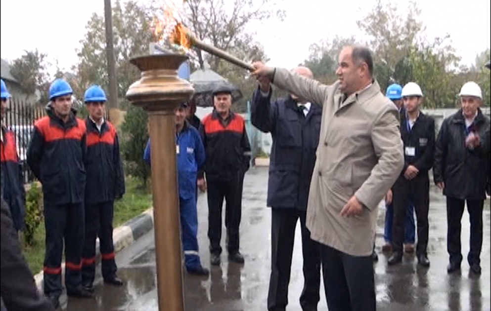 İlin sonunadək Oğuzda abonentlərin 90 faizi “mavi yanacaq”la təmin ediləcək VİDEO