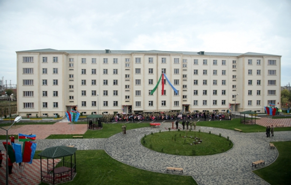 Two apartment buildings for servicemen commissioned VIDEO