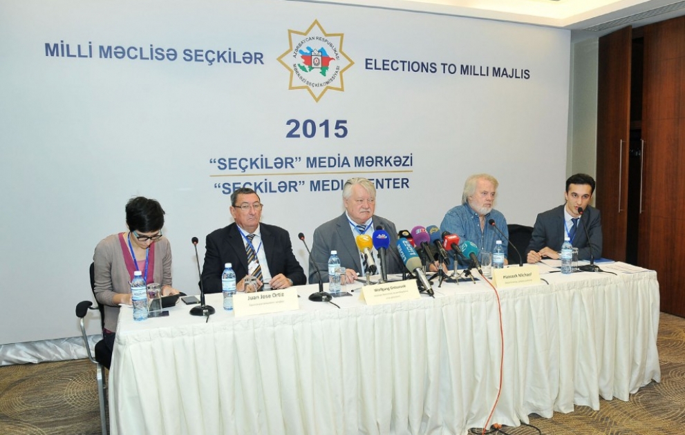 Avropalı müşahidəçilər: məntəqələrdə veb-kameraların quraşdırılması şəffaflıq nümunəsidir VİDEO