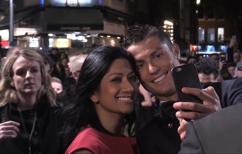 Kriştiano Ronaldonun selfi rekordu VİDEO