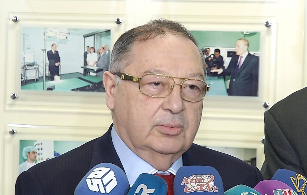 Cəmil Əliyev: Əsas məqsədimiz onkoloji xəstələrin tam sağalmalarına nail olmaqdır VİDEO