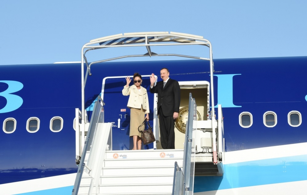 President Ilham Aliyev completed his working visit to France VIDEO