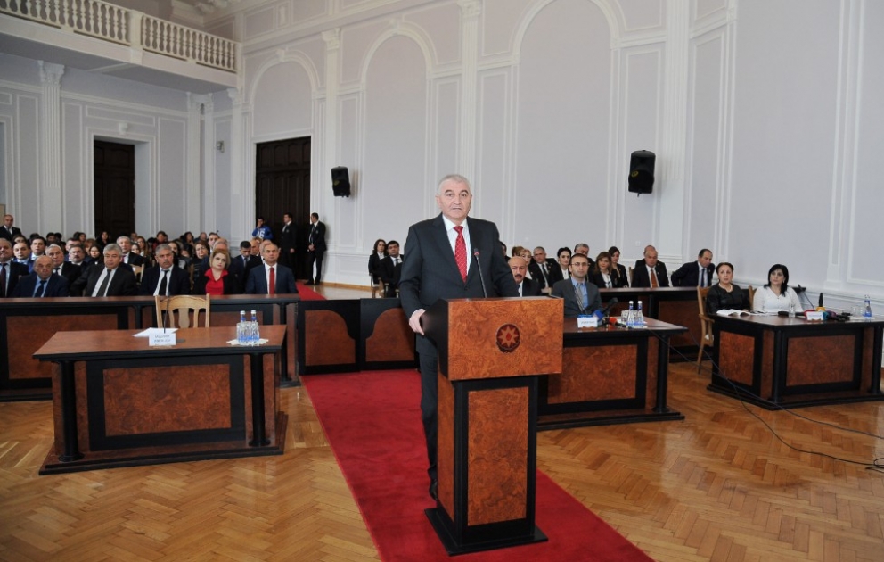 Konstitusiya Məhkəməsinin Plenumu Milli Məclisə seçkilərin yekunlarının yoxlanılması və təsdiq olunmasına dair məsələyə baxıb VİDEO