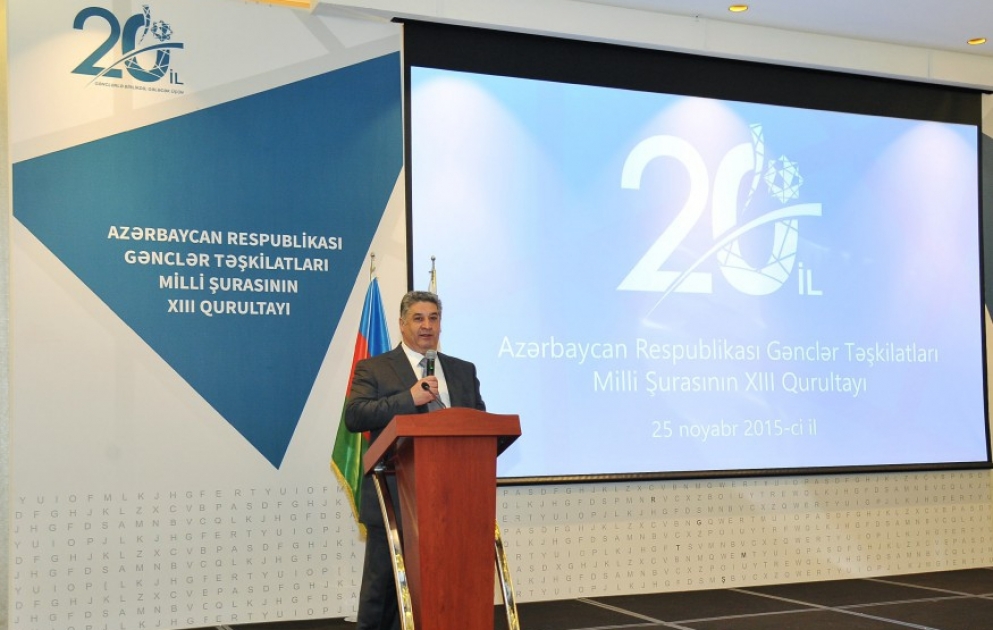 Gənclər Təşkilatları Milli Şurasının 20 illik yubileyi qeyd olunub [YENİLƏNİB] VİDEO