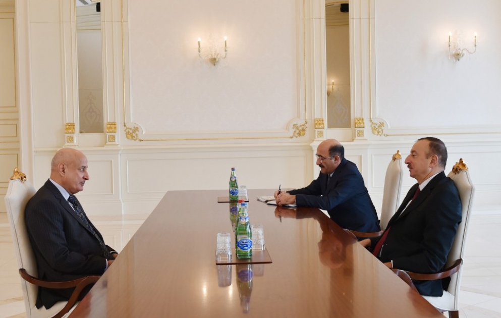 Präsident Ilham Aliyev hat den ISESCO-Generaldirektor empfangen VIDEO