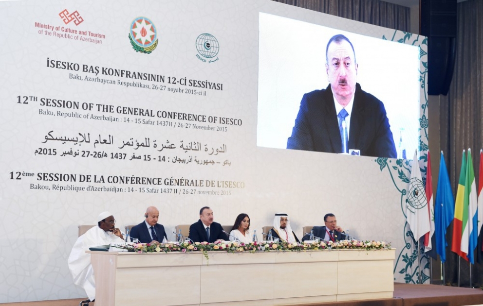 President Ilham Aliyev attended the opening of the 12th session of ISESCO General Conference VIDEO