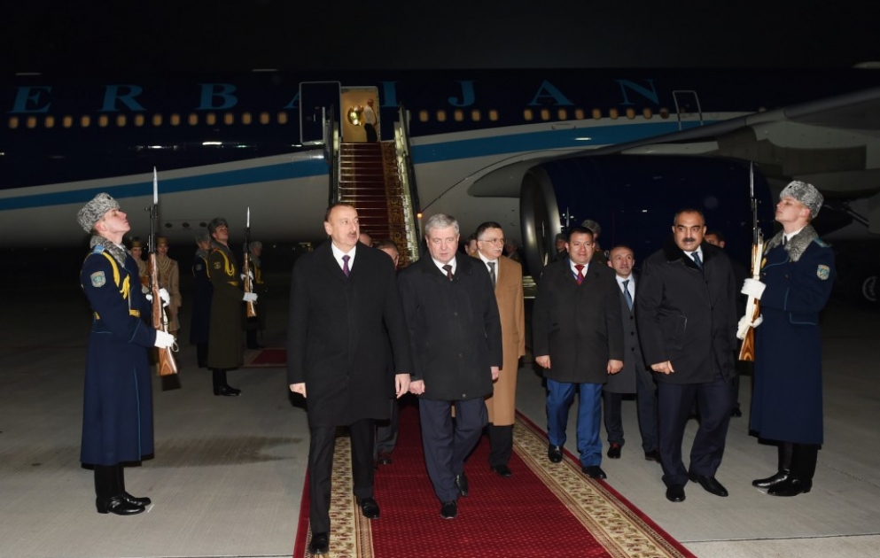 Le président Ilham Aliyev est en visite officielle en Biélorussie VIDEO
