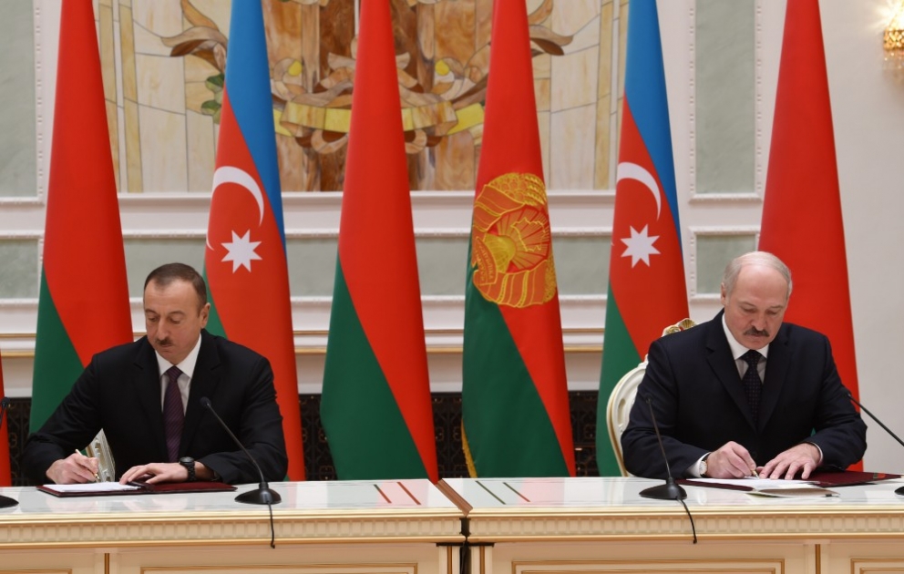 Azerbaijani-Belarusian documents were signed VIDEO