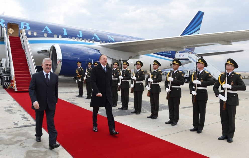 Le président Ilham Aliyev est en République autonome du Nakhitchevan VIDEO