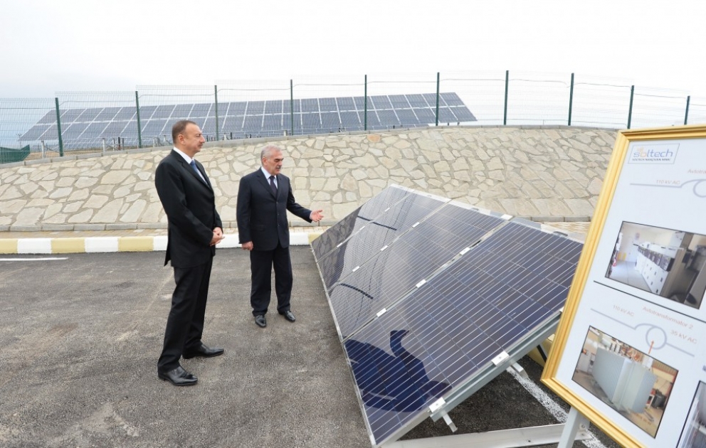 In Nachitschewan wird ein Solarkraftwerk in Betrieb genommen VIDEO