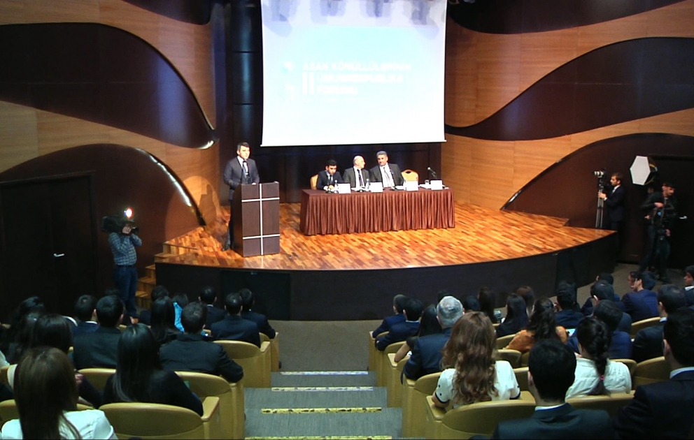 ASAN könüllüləri fəaliyyətləri ilə bağlı hesabat veriblər VİDEO