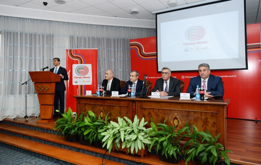 Bakıda “Olimpiya hərəkatı” proqramının təqdimatı olub VİDEO