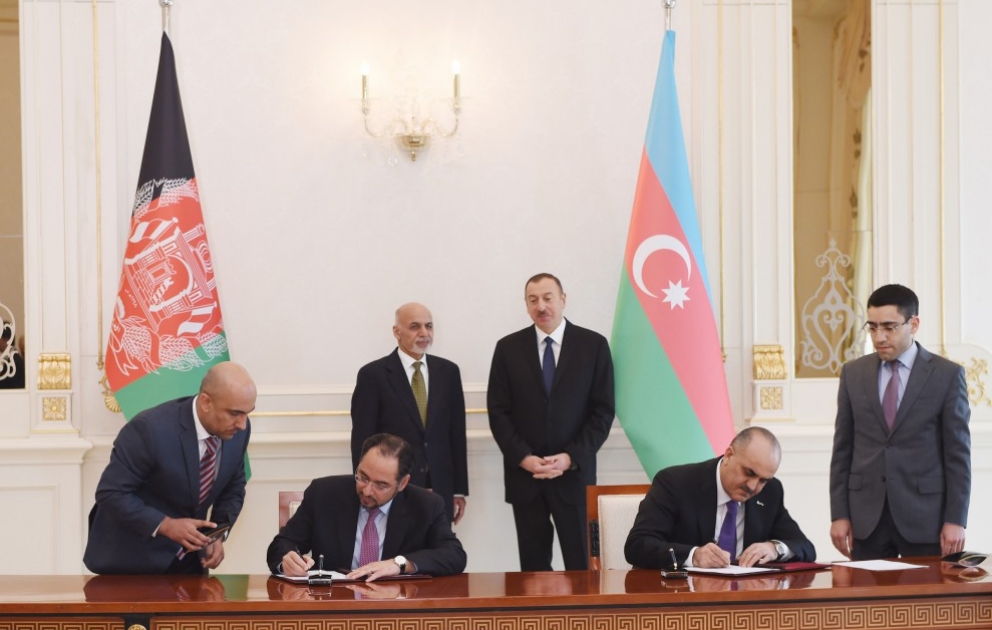 Azerbaijani-Afghan documents were signed VIDEO