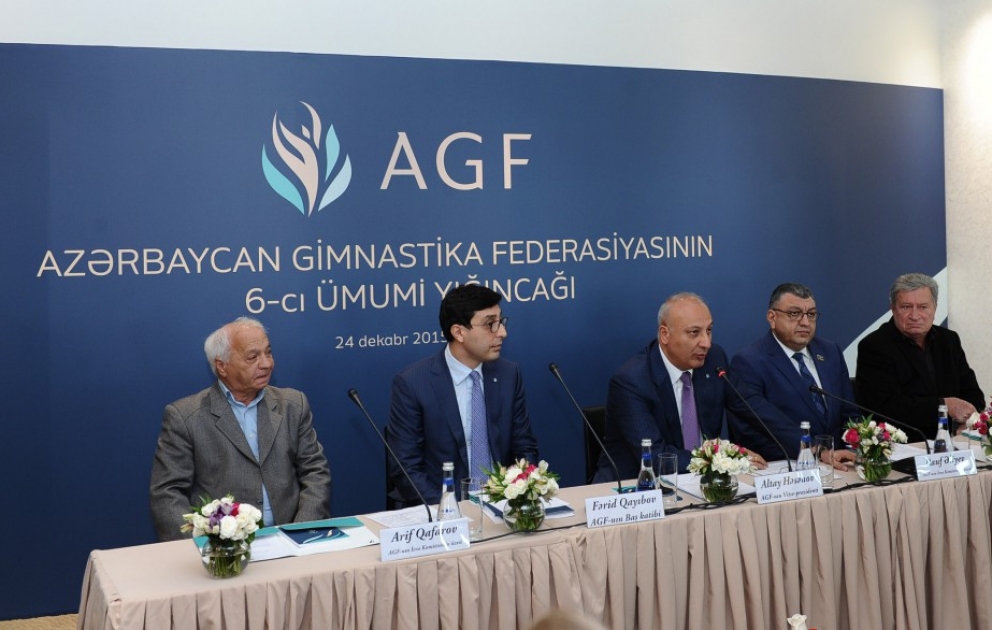 Azərbaycan Gimnastika Federasiyasının hesabat-seçki xarakterli altıncı ümumi yığıncağı keçirilib VİDEO