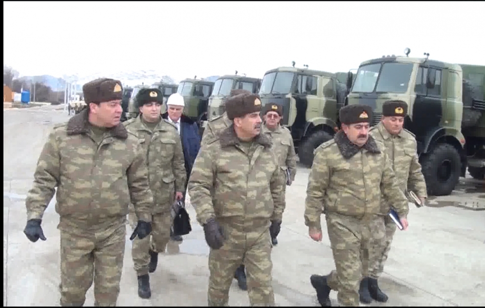 Cəbhəboyu zonada yeni tikilmiş daha üç hərbi hissənin açılışı olub VİDEO
