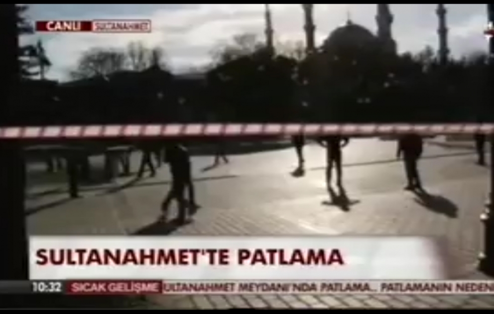 Sultan Ahmet meydanındakı partlayış nəticəsində ölənlərdən çoxu xarici ölkə vətəndaşlarıdır [YENİLƏNİB] VİDEO