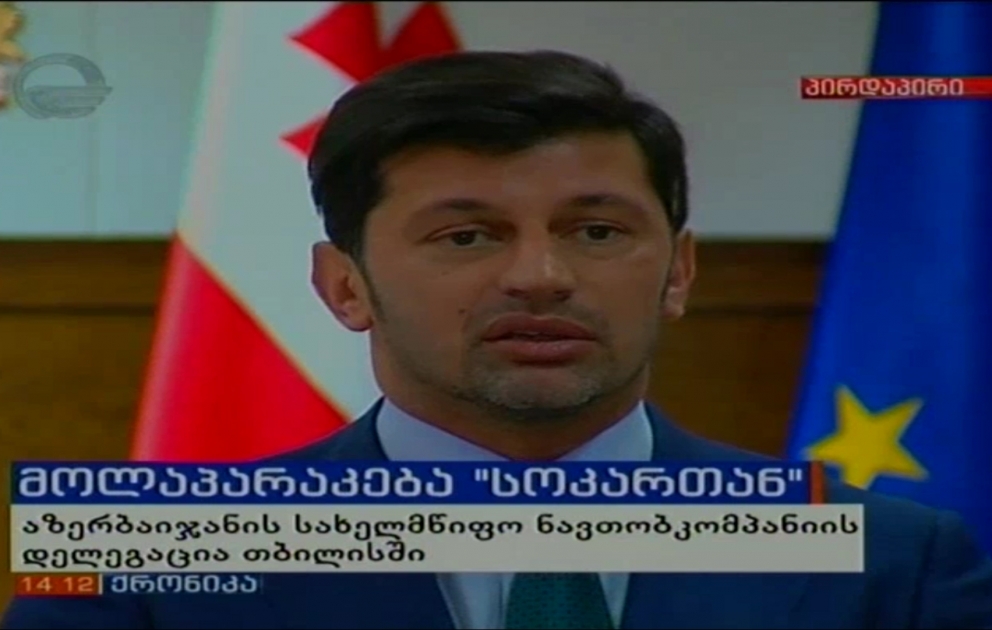 K.Kaladze: SOCAR-ın Gürcüstana təbii qaz nəql edən boru kəmərləri maksimal rejimdə işləyir VİDEO