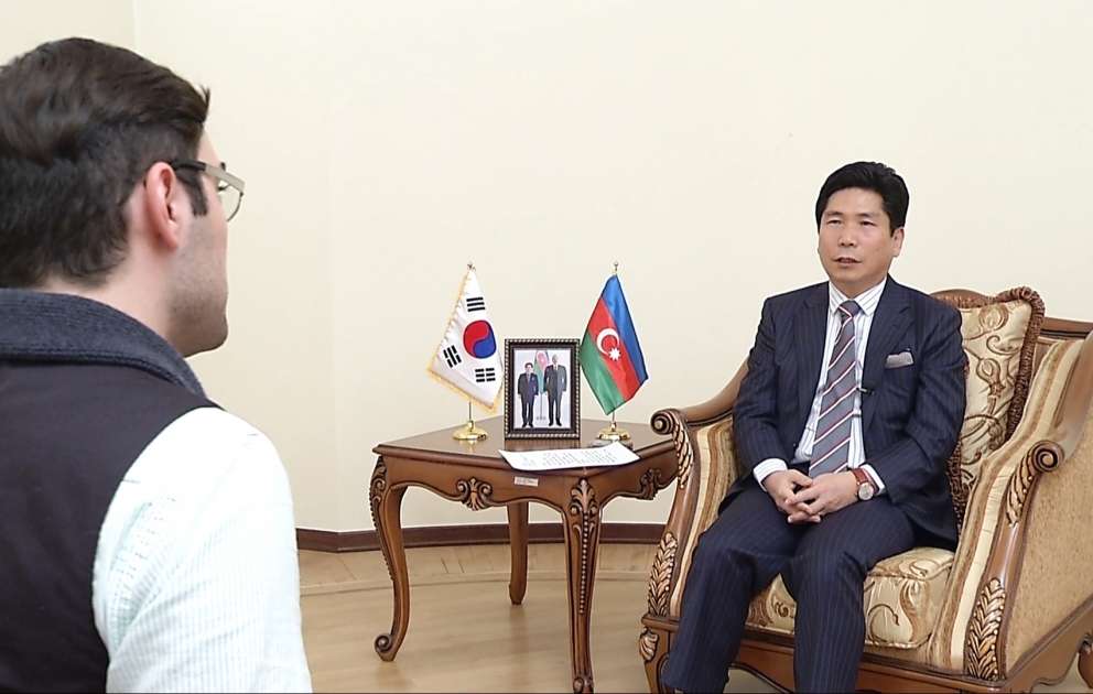 Səfir Kim Çanq-gyu: Koreya-Azərbaycan əlaqələri sürətlə inkişaf edir VİDEO
