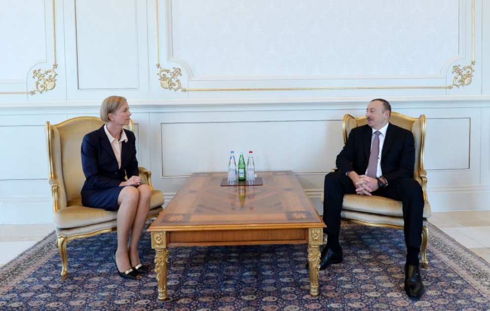 President Ilham Aliyev received the credentials of the incoming Swedish Ambassador VIDEO