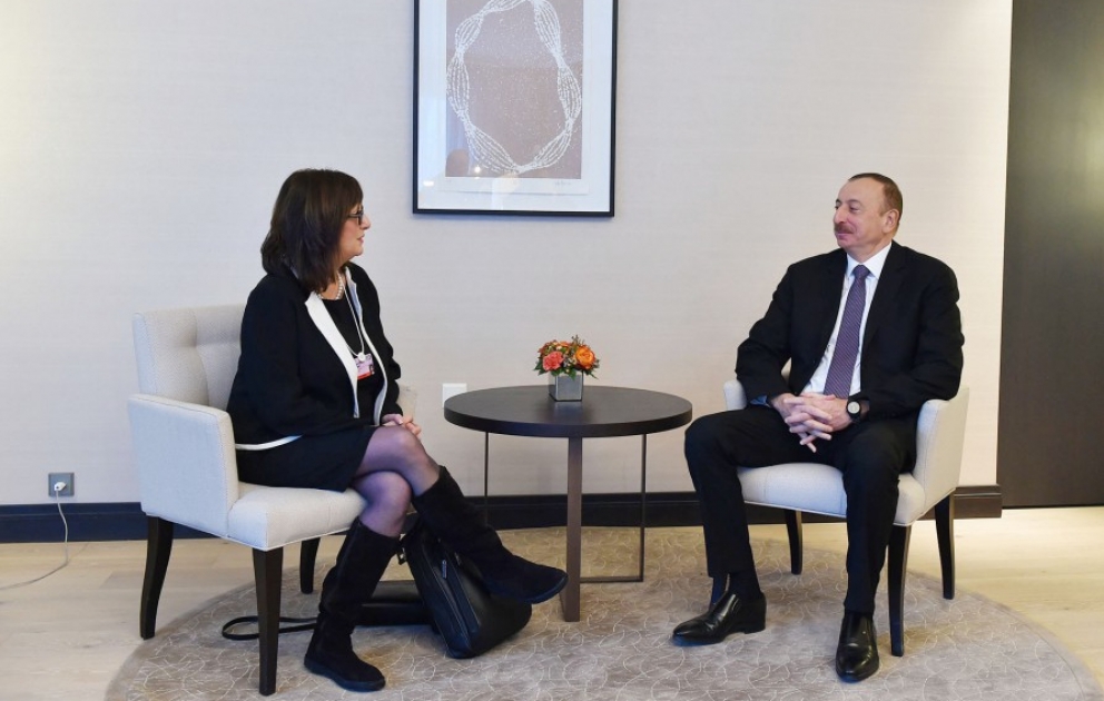 President Ilham Aliyev met with Microsoft Corporate Vice President VIDEO