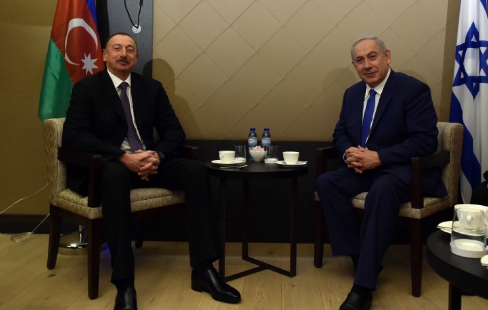 Davos : Entretien entre le président Ilham Aliyev et le Premier ministre israélien VIDEO