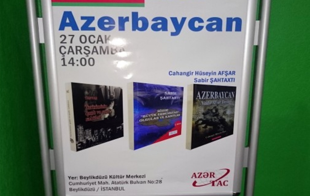 İstanbulda “Azərbaycanı tanıdaq!” devizi ilə keçirilən toplantı kitabsevərləri bir araya gətirib VİDEO
