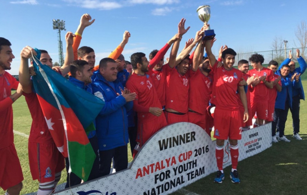 Azərbaycanın U-21 yığması “Antalya Cup” turnirinin qalibi olub VİDEO