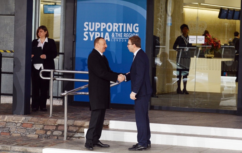 Le président Ilham Aliyev assiste à la Conférence de soutien à la Syrie et à la région VIDEO