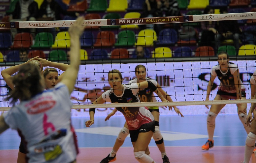 CEV kuboku: “Azəryol” voleybol komandası “Novara” klubuna qalib gəlib VİDEO
