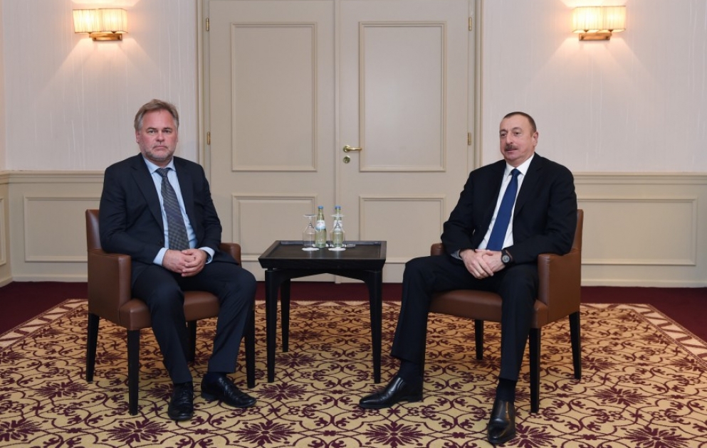 Prezident İlham Əliyevin “Kaspersky Lab” şirkətinin sahibi və icraçı direktoru ilə görüşü VİDEO