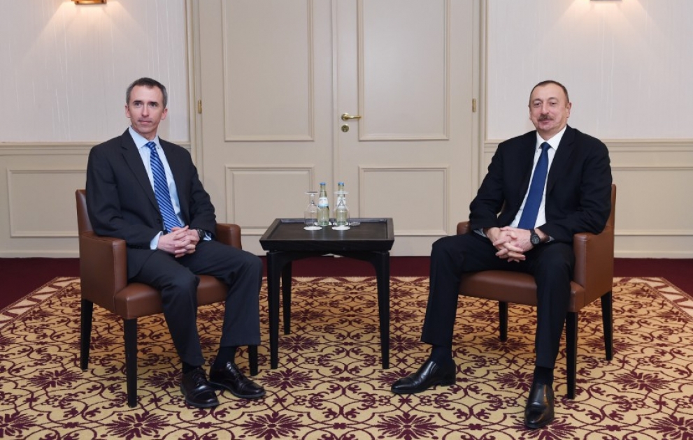President Ilham Aliyev met with US Under Secretary of Defense for Intelligence VIDEO