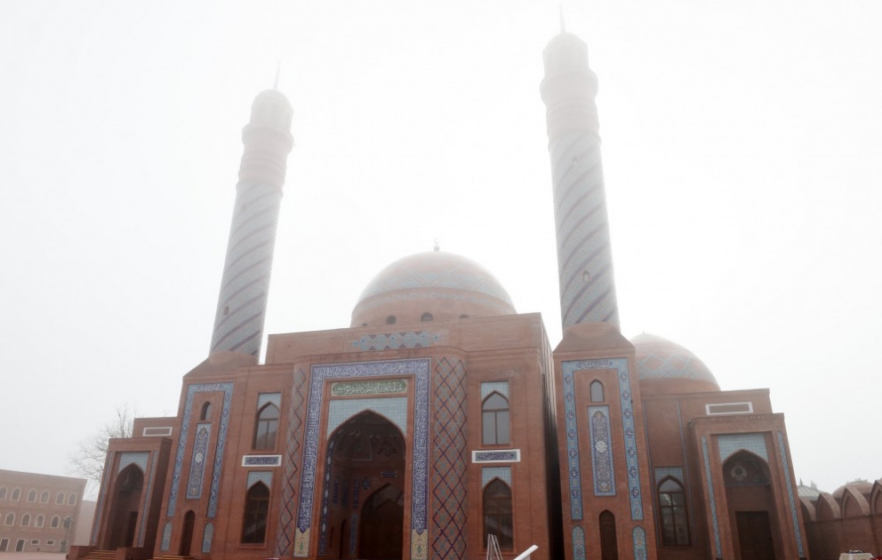 President Ilham Aliyev visited Imamzade religious complex in Ganja VIDEO