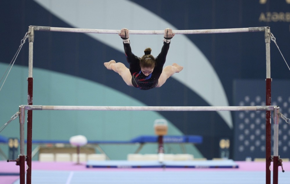Gimnastımız Mariya Smirnova finala adlayıb [YENİLƏNİB] VİDEO