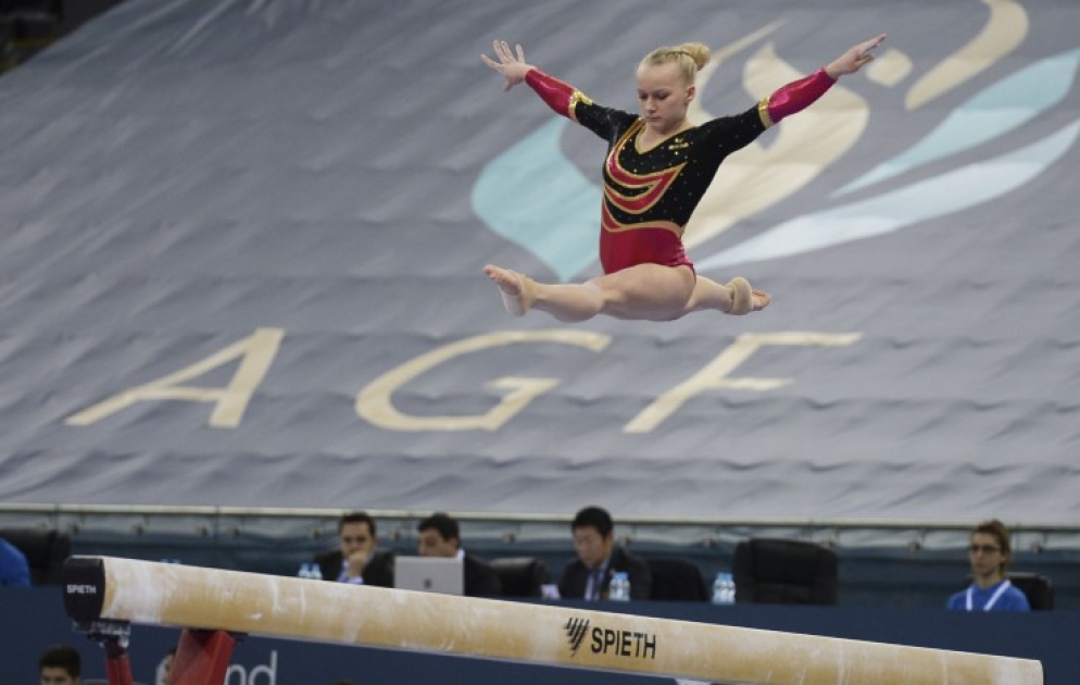 Dünya Kubokunda gimnastlarımız beş finalda oynamaq hüququ qazanıblar [YENİLƏNİB] VİDEO