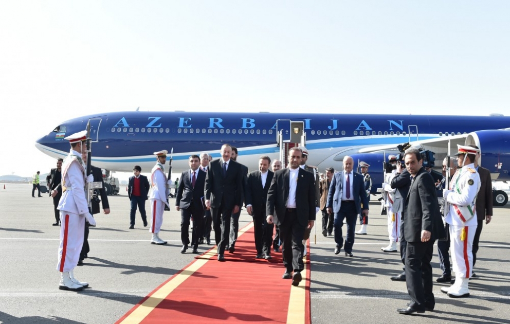 Le président Ilham Aliyev entame une visite officielle en Iran VIDEO