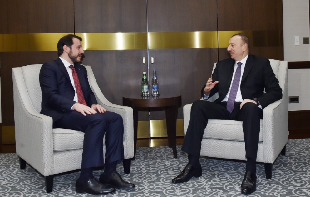 President Ilham Aliyev received Turkish Energy and Natural Resources Minister VIDEO