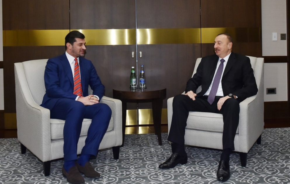 President Ilham Aliyev received Georgian Deputy Prime Minister VIDEO