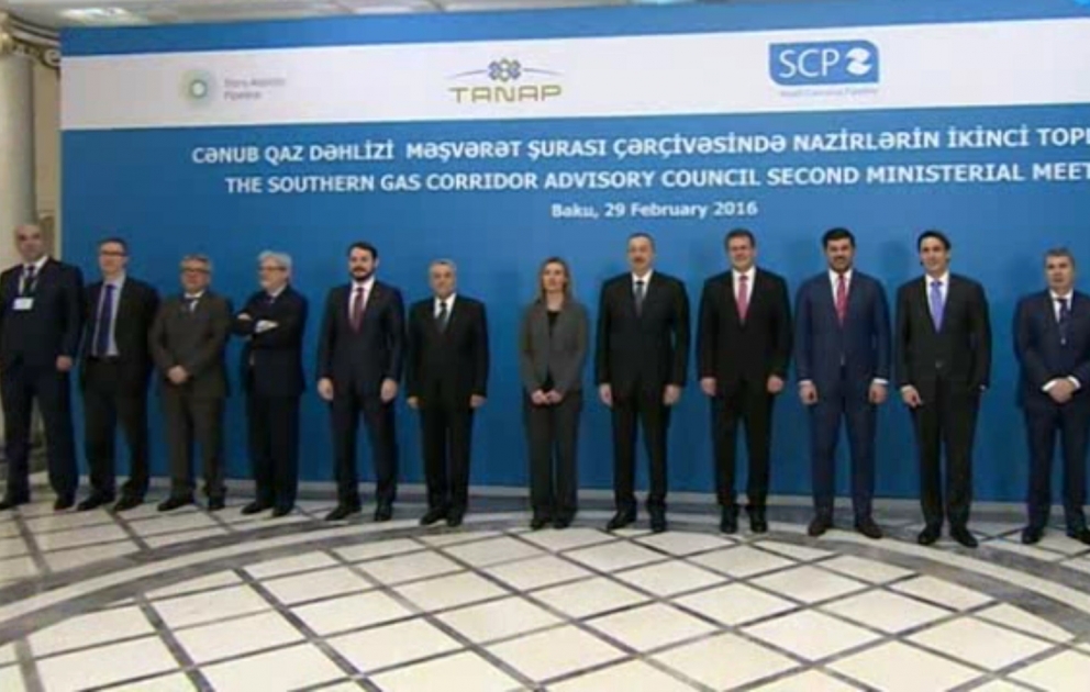 “Cənub Qaz Dəhlizi” Məşvərət Şurası çərçivəsində nazirlərin ikinci toplantısının Birgə Bəyannaməsi imzalanıb VİDEO
