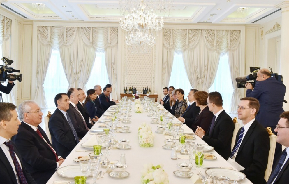 Dinner reception hosted in honor of Hungarian Prime Minister Viktor Orban VIDEO