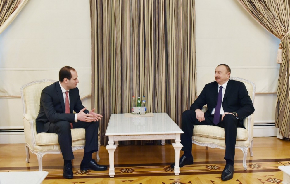 Le président Ilham Aliyev a reçu le ministre géorgien des Affaires étrangères VIDEO