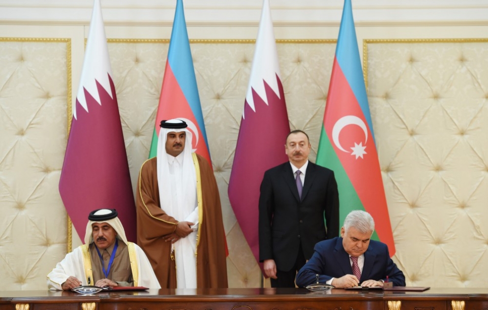 Azerbaijan, Qatar signed documents VIDEO