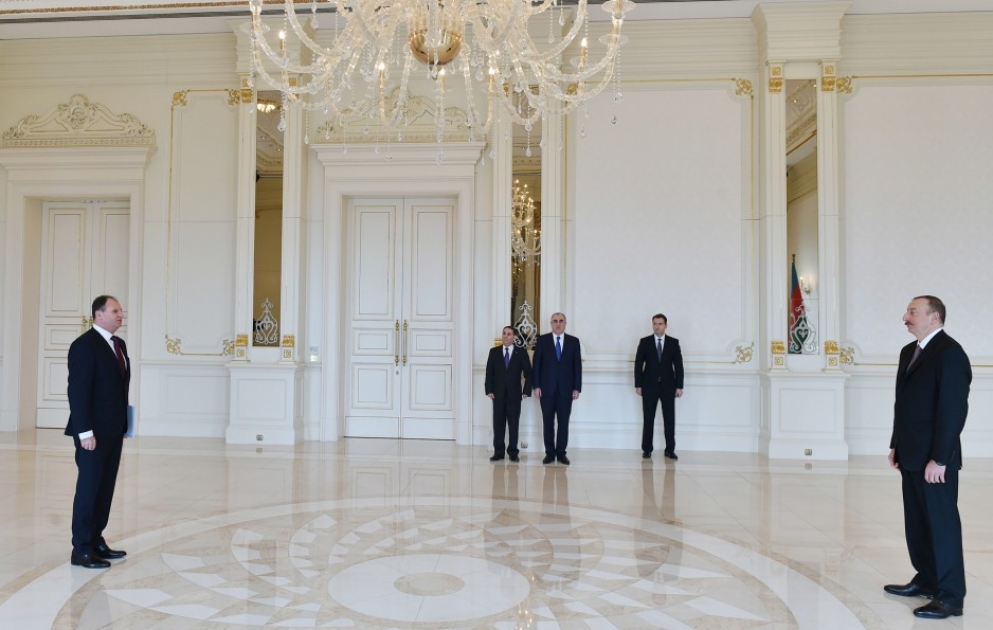 President Ilham Aliyev received credentials of incoming Moldovan Ambassador VIDEO