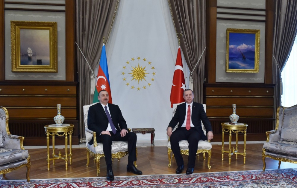 Entretien entre les présidents azerbaïdjanais et turc VIDEO