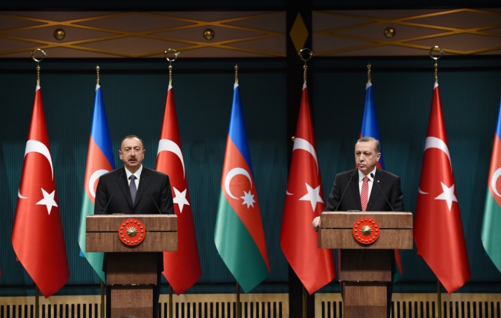 Azərbaycan və Türkiyə prezidentləri mətbuata bəyanatlarla çıxış ediblər VİDEO
