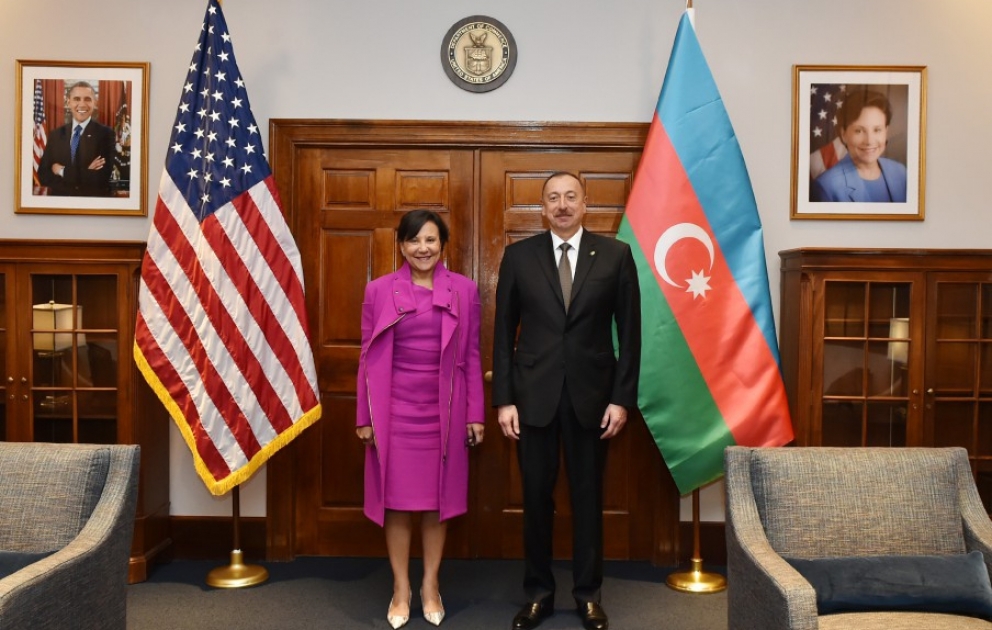 President Ilham Aliyev met with US Secretary of Commerce Penny Pritzker VIDEO