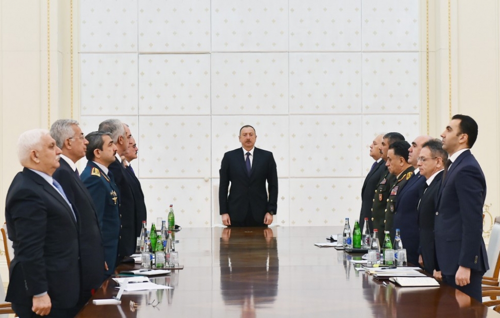Security Council under the President of Azerbaijan convened a meeting VIDEO