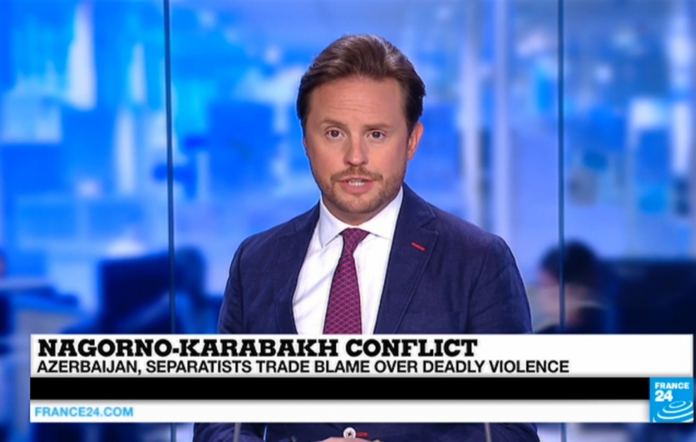 Azərbaycan Fransadakı səfiri “France 24” televiziya kanalına müsahibə verib VİDEO