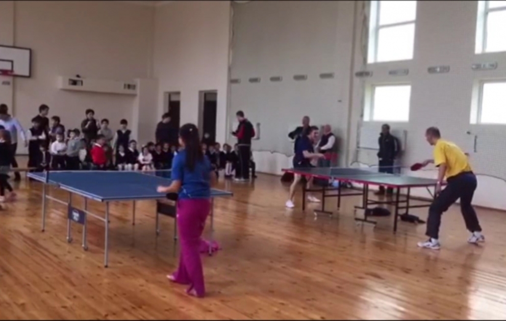 Dünya “Stolüstü tennis hər kəs üçün” gününü qeyd edir VİDEO