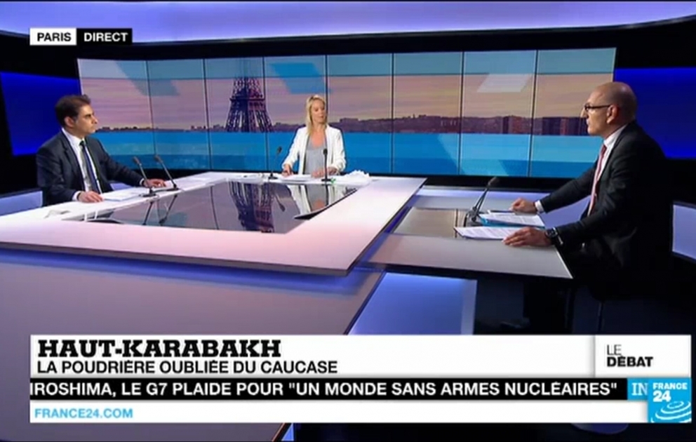 “France 24” telekanalında Dağlıq Qarabağla bağlı debat yayımlanıb VİDEO
